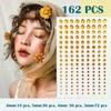 Acrylic Diamond Face & Eyebrow Stickers for Party Makeup and DIY.