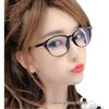 Unisex Round Frame S6008 Eye Protection Glasses with Rivet Style - Blue Light Blocking for Mobile and Computer Screens