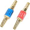Arestatoare de Flacără Inversă Țeavă 6mm/8mm/10mm Acetilenă Oxigen Propan Combustibil Supapă de Verificare Siguranță Arestator de Flacără Inversă cu Cleme pentru Țeavă