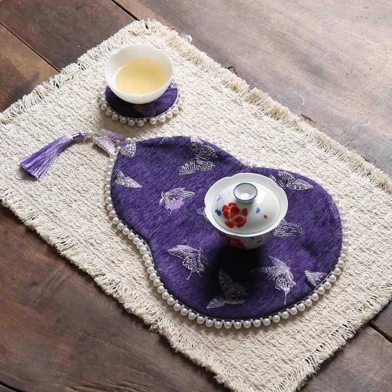 Yipan Wooden Dry Brewing Tea Mat