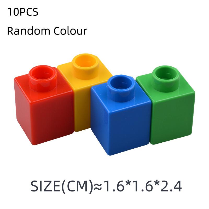 

Big Building Blocks Basic Accessories Special-shaped Parts Assembly Compatible Large Bricks Children Educational Toys 2*4 dots
