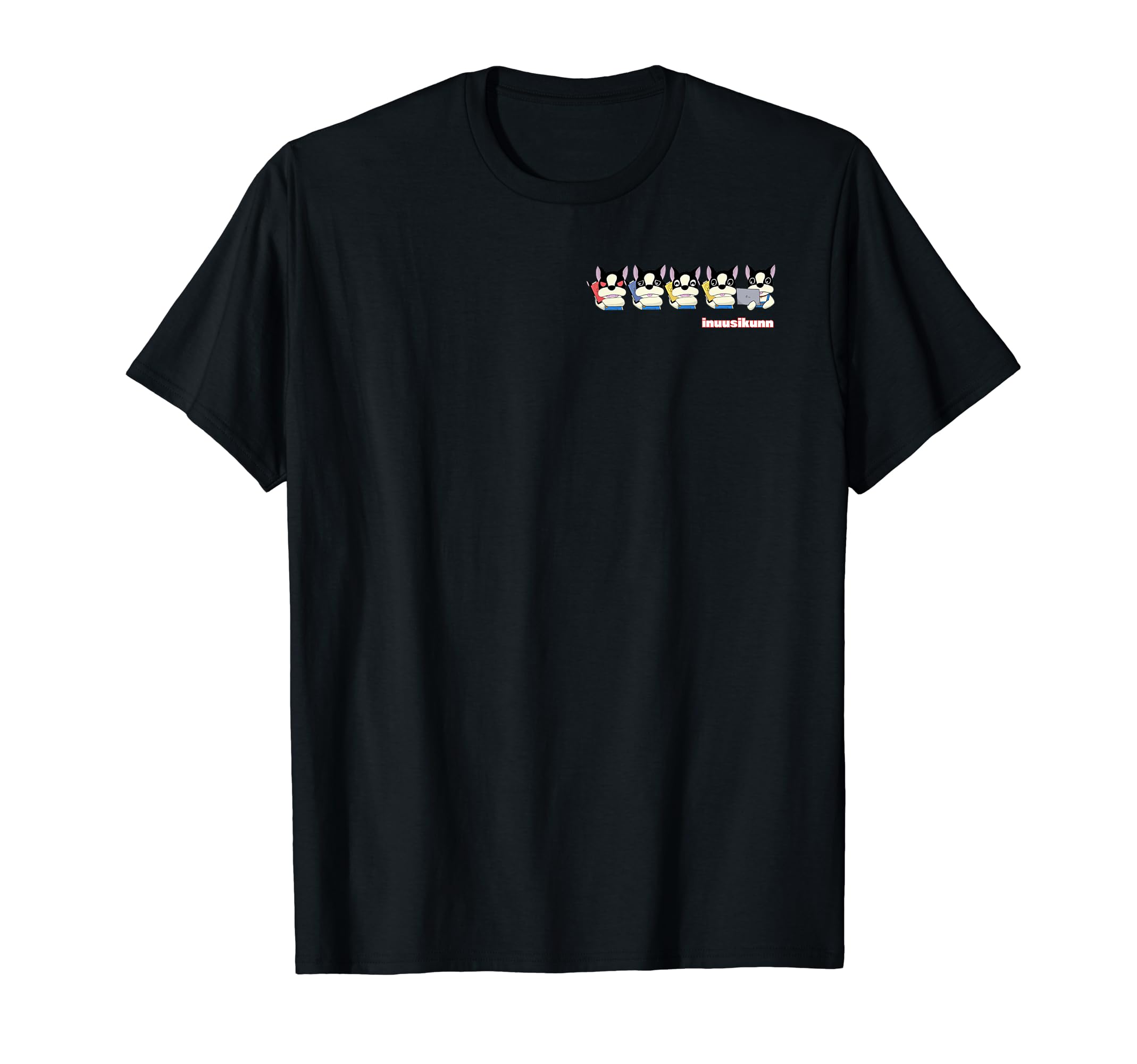 

Original character large gathering one point Ruka channel cute unique humor individual [Inugyu-kun] T-shirt