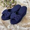 Vivienne Heel Room Size PVC Platform High Suitable for Beauty Salons and Nail (Vivienne) [8cm Shoes, Ribbon, Navy, 23.5cm] Sole, Slippers, Heels,
