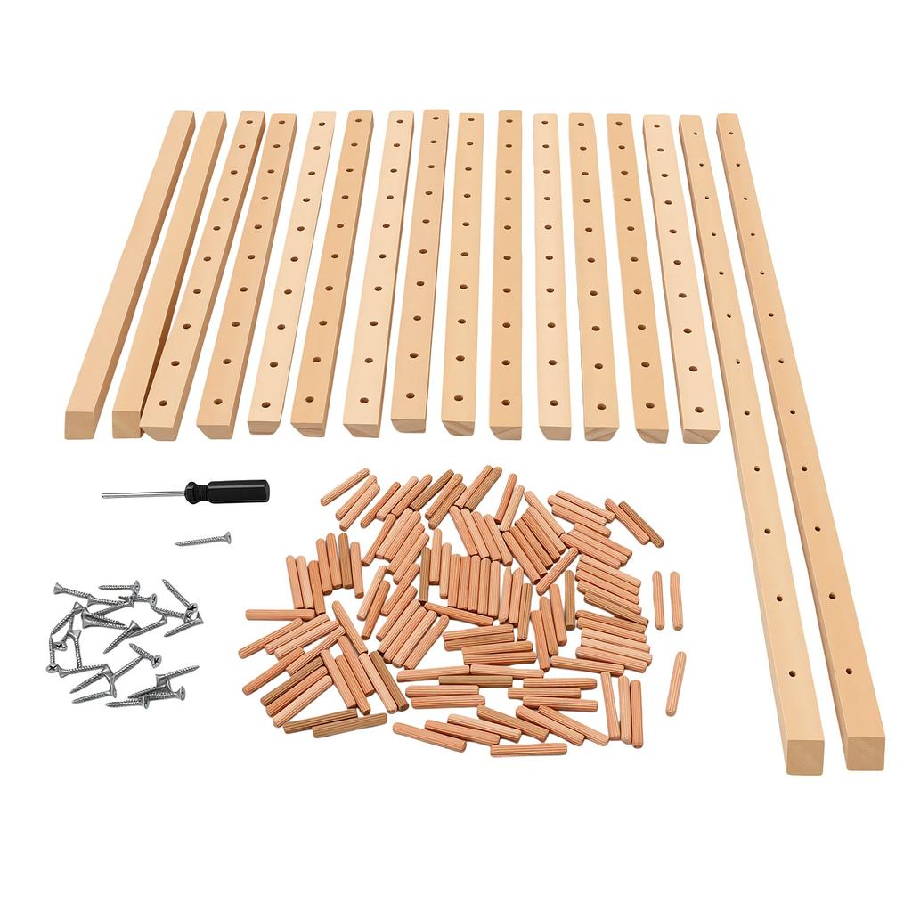 Spool Cone Wood Rack Multi Functional Space Saving Wooden Thread Rack for Sewing Braid Storage 120 Spools