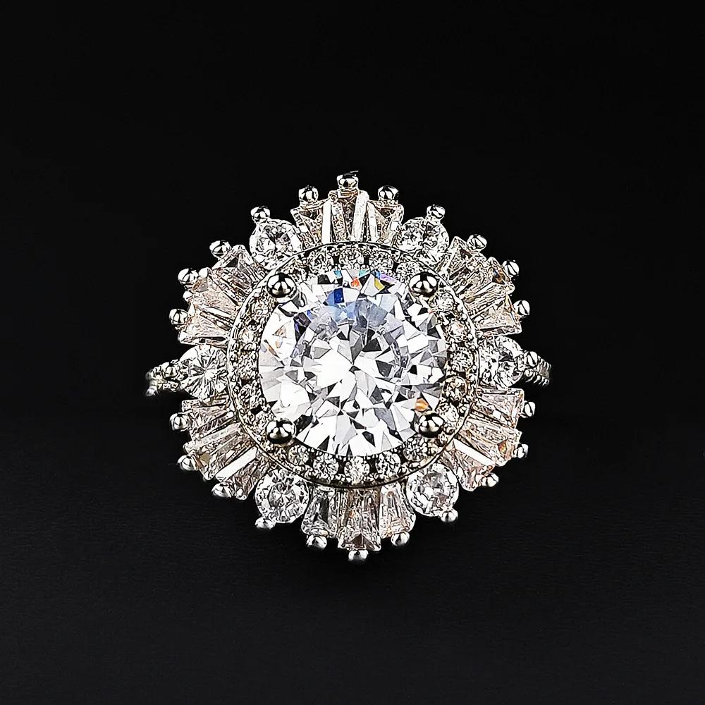 

Ne w Fashion Luxury Women Finger Rings for Party Aesthetic Accessories Top Quality Love Girl Gift Statement Zircon Drop Ship 6