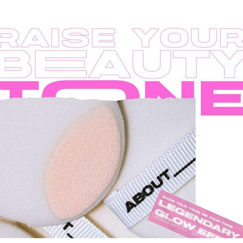 ABOUT_TONE - Puder prasowany rozświetlający