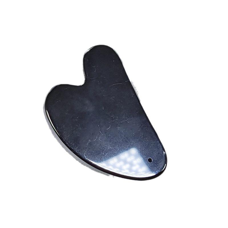 Terahertz Tai Silica Heart Gua Sha Board - Beauty Tool for Face and Body Skincare