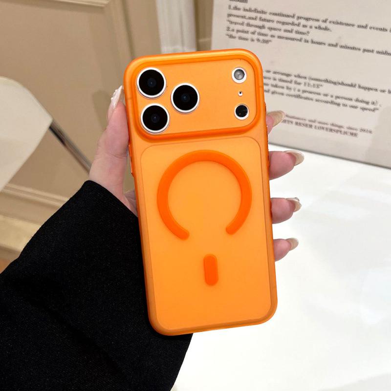 Apple 17 Magnetic Matte Ultra-Thin Protective Cover for iPhone 16 - Precision Cut, Drop-Proof, Skin-Feel.