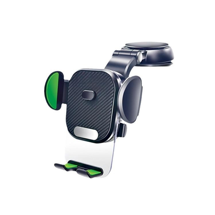 360° Rotating Anti-Shake Phone Holder with Strong Suction Cup for Car Console Navigation