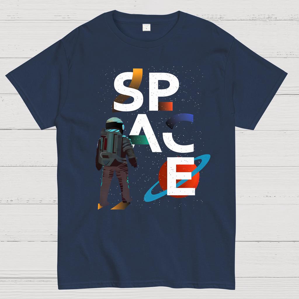 Nasa Space Design Cotton Summer Casual Cool Loose T-Shirt