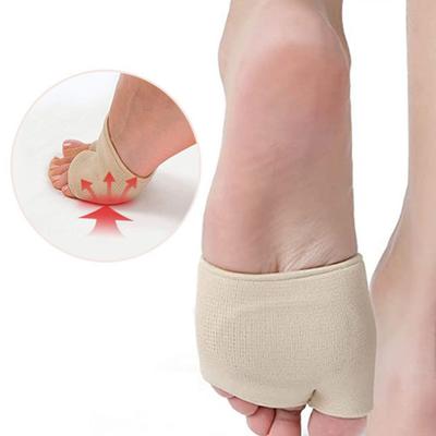 1 Pair Gel Metatarsal Pads for Neuroma Pain Relief Forefoot Cushioning Sleeve with Built-in Gel Pads Callus Relief Gel Insoles for Metatarsalgia