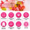 Kollagen-Gummibärchen, hergestellt aus hydrolysiertem Kollagen Typ I und III, sind vorteilhaft für die Gesundheit von Haaren, Haut und Gelenken und unterstützen die Fettverbrennung.