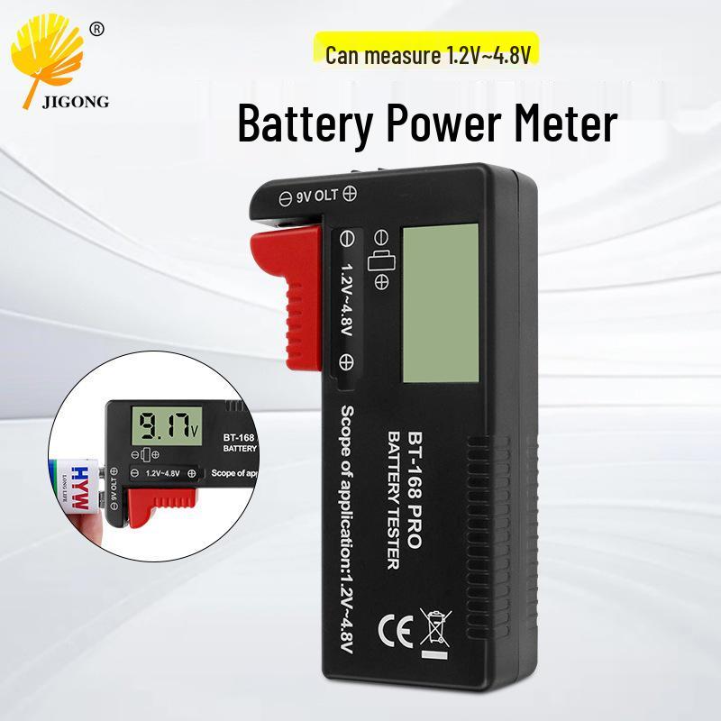 BT-168 PRO Battery Tester - Digital Voltage & Capacity Measurement Tool for Various Models