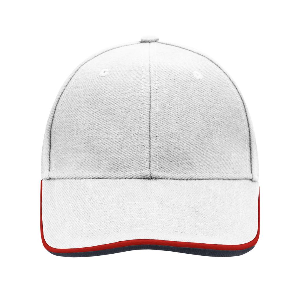 Myrtle Beach 6 Panel Double Sandwich Peak Cap