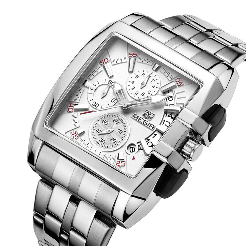 

Steel Belt Men S Watch Sports Outdoor Men S Watch Square Watch