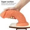 Female Big Penis Liquid Silicone Simulation Fake Penis Thick and Long Eggless Sucker Anal Plug Masturbation Device