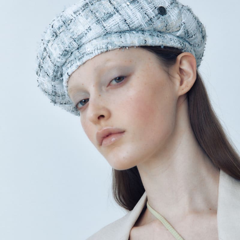 poesiedame STARRY SILVER BERET