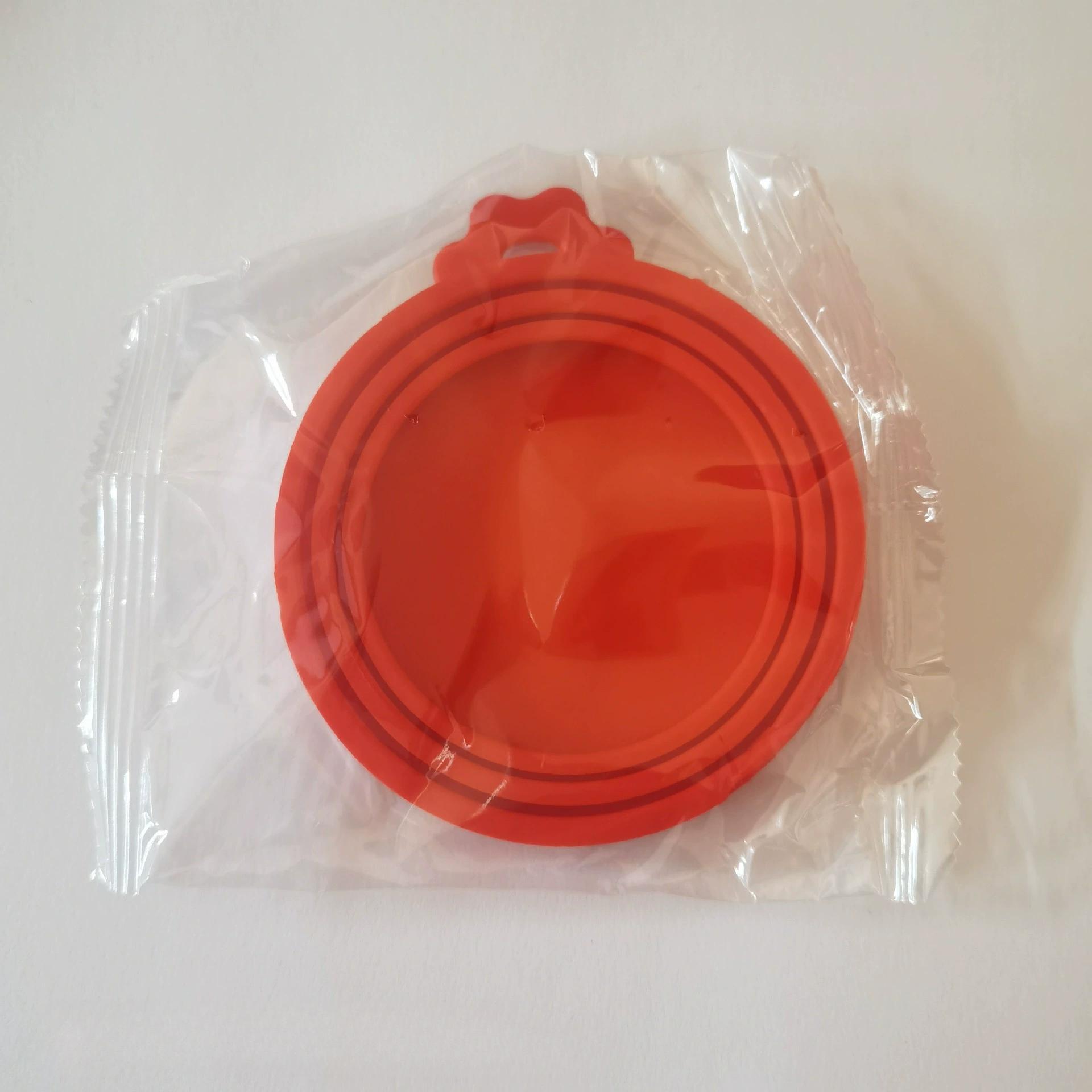 

1 шт. многоразовая крышка для банок с кормом для домашних животных, переносная крышка для хранения собак и кошек, уплотнительная крышка, крышка для здоровья, товары для животных, крышки для банок для домашних животных красный