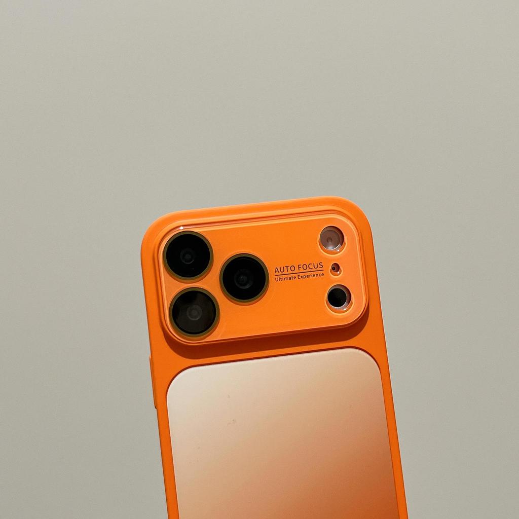 Gradient Color Block Case for iPhone 17 Pro Max, 16 Pro, 14/15 - Full Coverage, Instant Change
