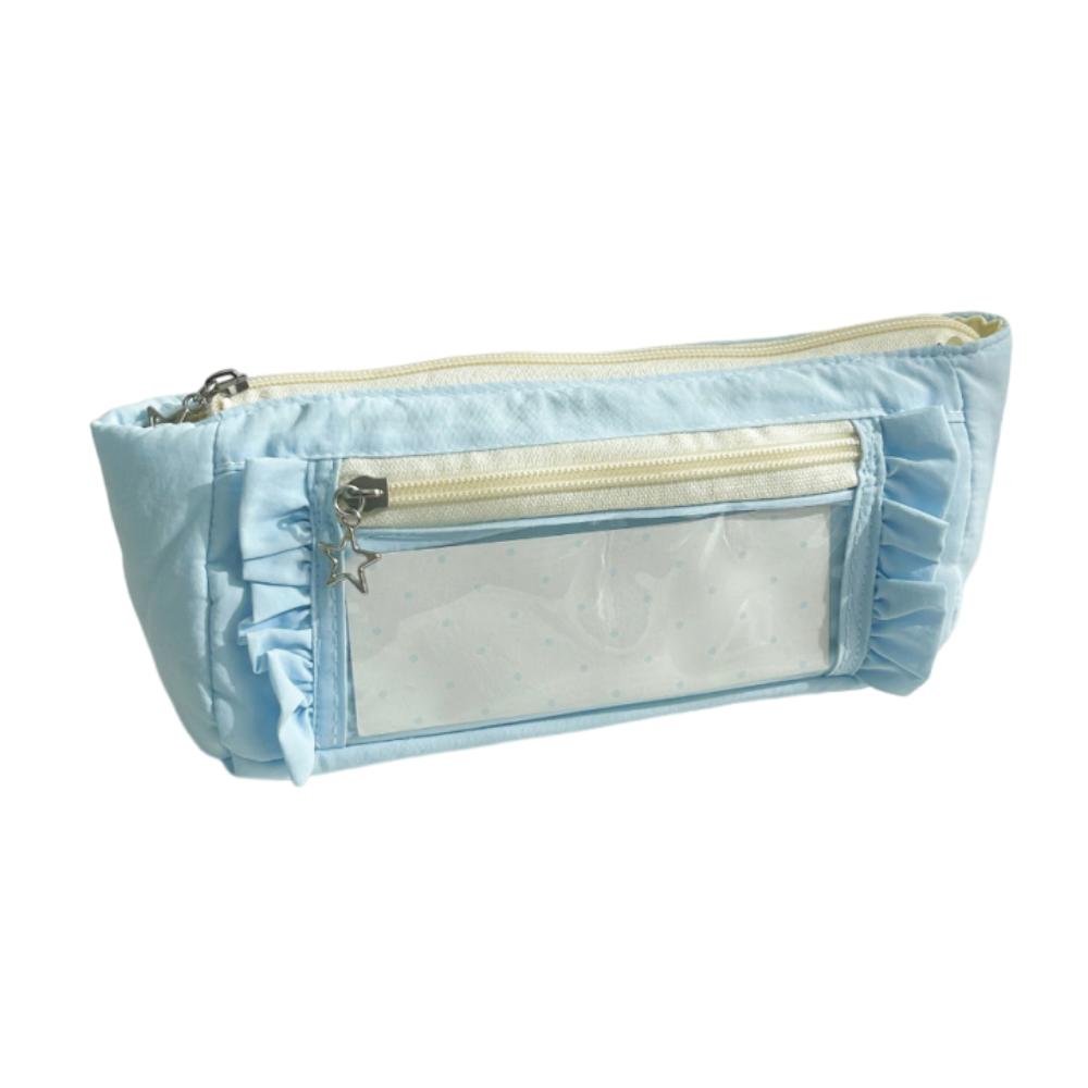 Cute Pencil Case Large Capacity Makeup Bag Trendy Zipper Stationery Pouch  Children