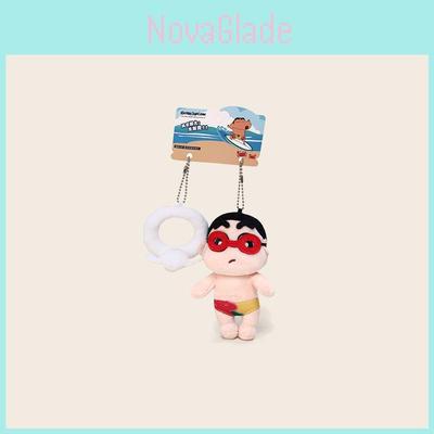 Crayon Shinchan Keychain Plush Toy With Hat For Kids And Collectors