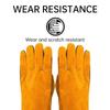 Soft Welding Gloves Heat Resistant Leather Working Gloves Practical Gardening Safety Gloves  Farms
