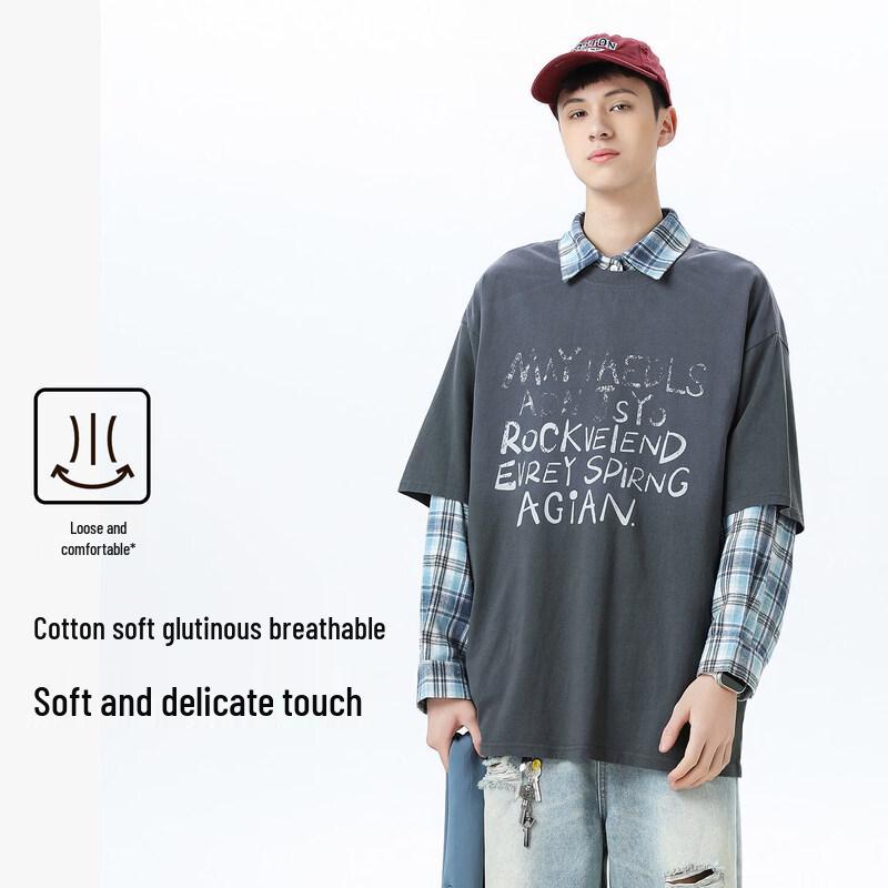 Rock Paper Scissors Boys Hooded Short Sleeve T-Shirt 190