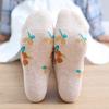 3 Pairs Cotton Socks For Women High Quality Invisible Casual Socks Shallow Mouth Ankle Socks Spring Flower Fashion Female Socks