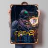 The Outer Worlds Spielkunst Blechposter Individuell Retro Wandkunst Vintage Metallschilder für Zimmerdekoration Heimdeko Artikel