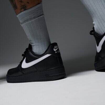 Nike Air Force 1 Black and White Sneakers 19322637