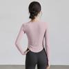Women's Long-Sleeve Slimming Pilates Training Top