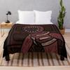 Figure, Roblox doors Throw Blanket