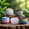 Creative Dragonflies Shape Silicone Handmade Mold for Resin Art Candle Making Decorative Plant Pots Craft Projects