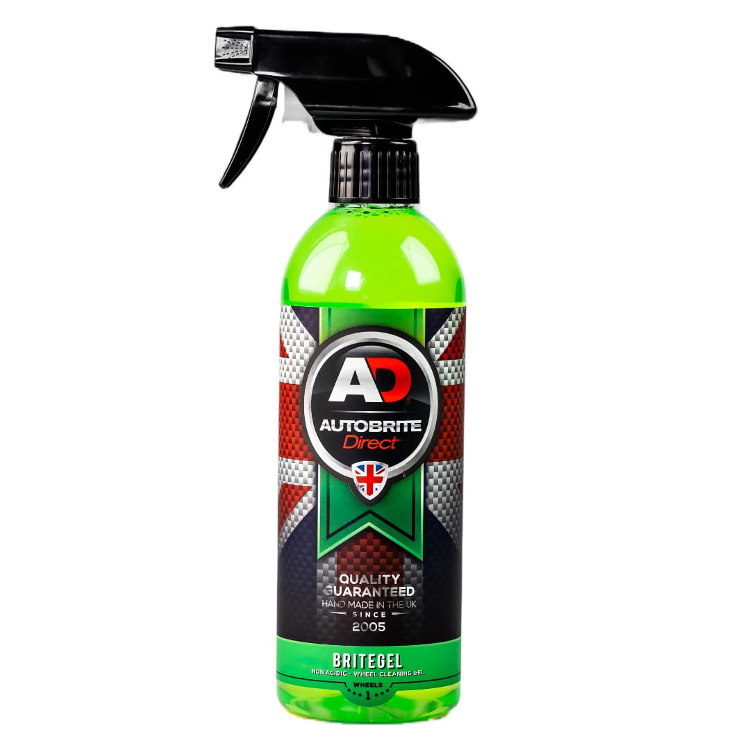 

Autobrite Direct Средство для колес и шин Высокоразбавляемое Сделано в Великобритании Яркий гель Бескислотное и очищающее, Концентрированное,