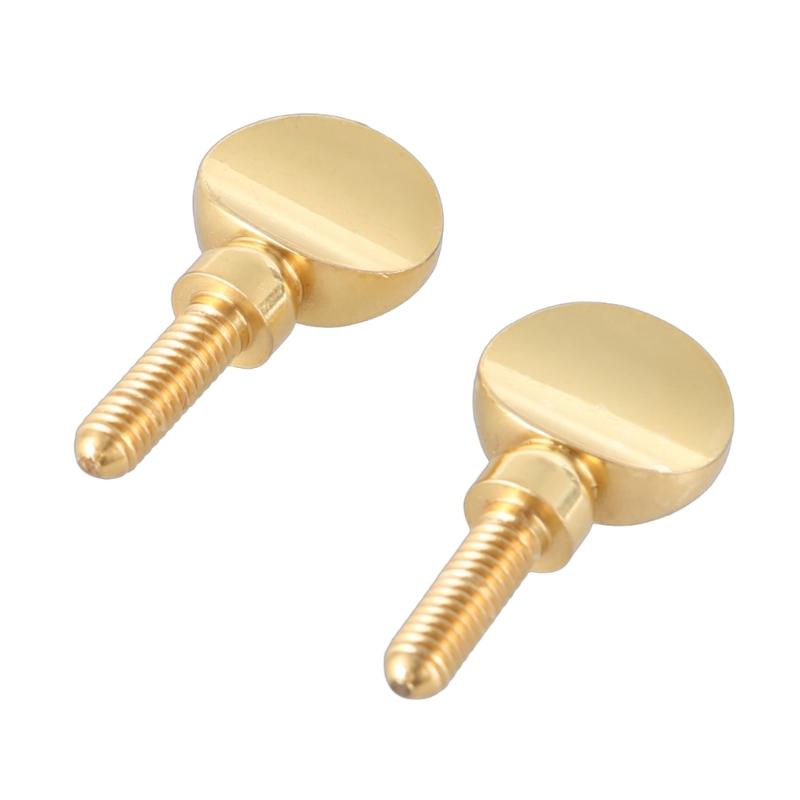 2Pcs Copper Sax Neck Tightening Screws Saxophone Neck Screws Tightener Saxophone Tightening Attach Screw Part Enduring