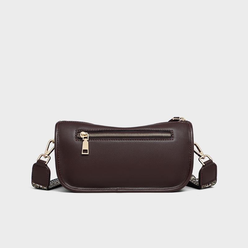 Crossbody bag women's autumn and winter new leather women's bag pillow bag high-end shoulder bag small bag luggage