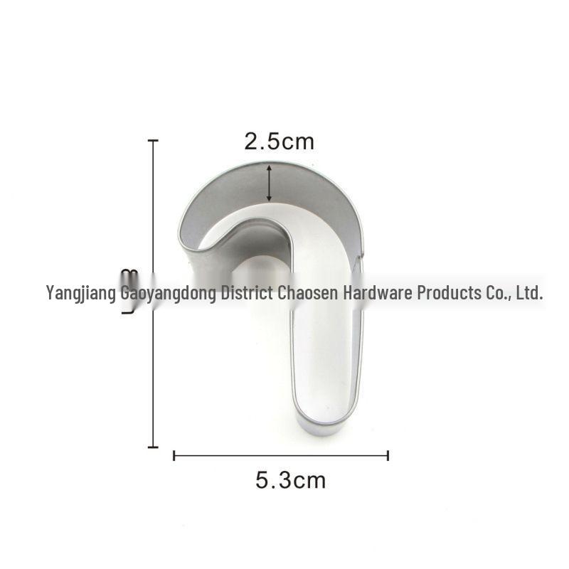 Stainless Steel Snowman Christmas Cookie Cutter Set for DIY Baking