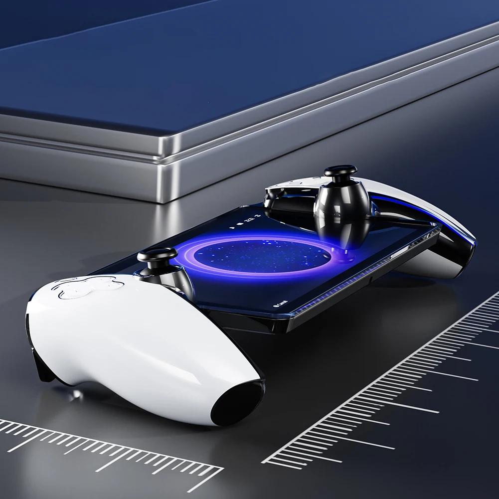 Transparent Protective Shell Case for PS5 Portal Handheld Game Console Shockproof PC Gaming Console Controller Sleeve Anti-Drop