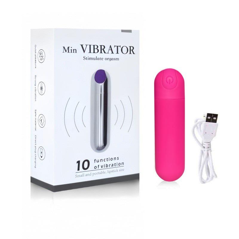 Multi-Speed Wireless Vibrating Bullet for Couples - Mini Massager & Anal Plug