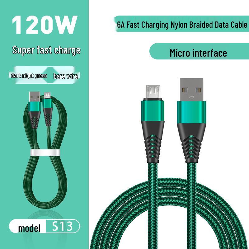 Pin Yue S13 6A Fast Charging Cable for Apple, Xiaomi, Honor, Huawei USB-C Devices