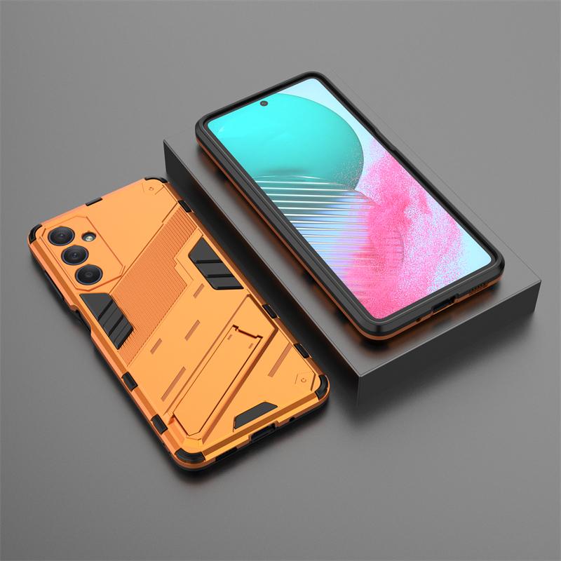 

Phone Holder Case For Samsung Galaxy F54 Case Bumper Anti-knock Armor PC Full Edge Cover For Samsung F54 Case For Samsung F54 5G For Samsung F54 5G