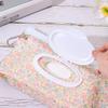 EVA Baby Wet Wipe Pouch Portable Wipes Holder Case Flip Cover Snap-Strap Reusable Refillable Cosmetic Pouch Useful Tissue Box