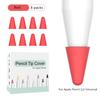 8pcs Silicone Nib Cover for Apple Pencil 1 2 Tip Cover Case Sleeve for iPad Pencil 1st 2nd Gen Stylus Pen Nib Protection Cases