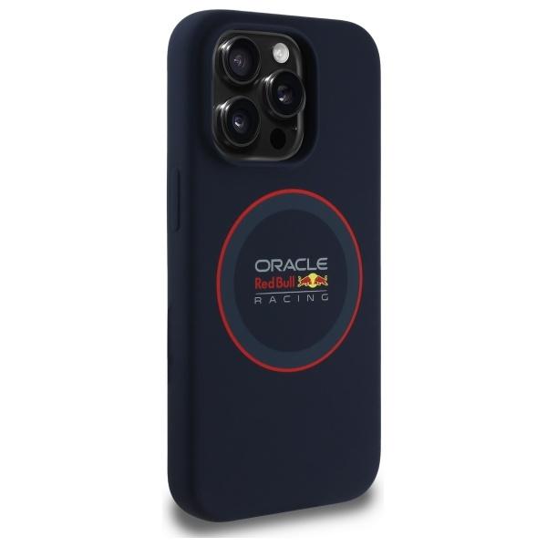 Red Bull Rbhmp14L24Siilvr Iphone 14 Pro  6.1 Hardcase Granatowy/Navy Silicone Red Ring Magsafe