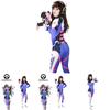 Overwatch D.va Cosplay Kostüm Overall Für Damen Premium-Polyester-Material Für Komfort Und Haltbarkeit