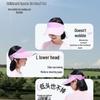 beneunder Kids' Detachable Sweatband Sun Visor Hat