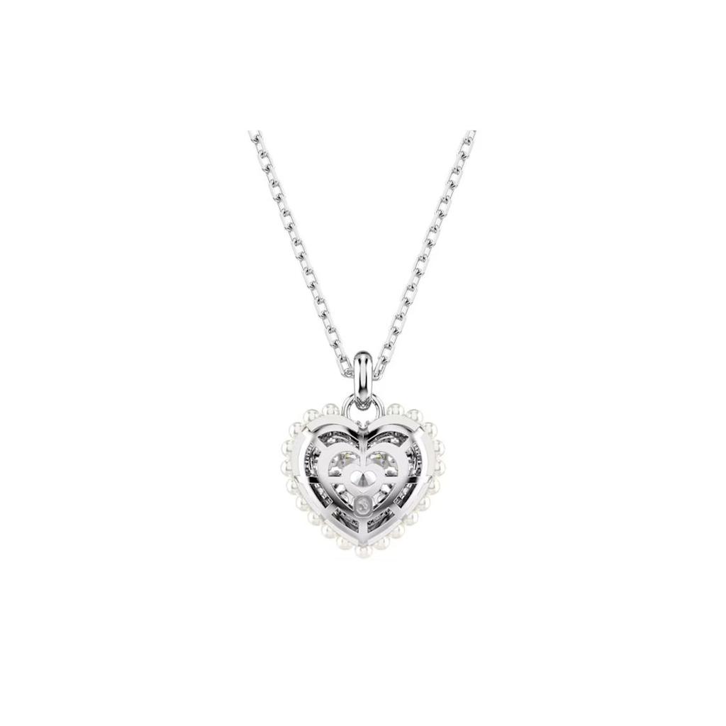 Swarovski Idyllia Heart Pendant Necklace Women Necklace Silver 5684386