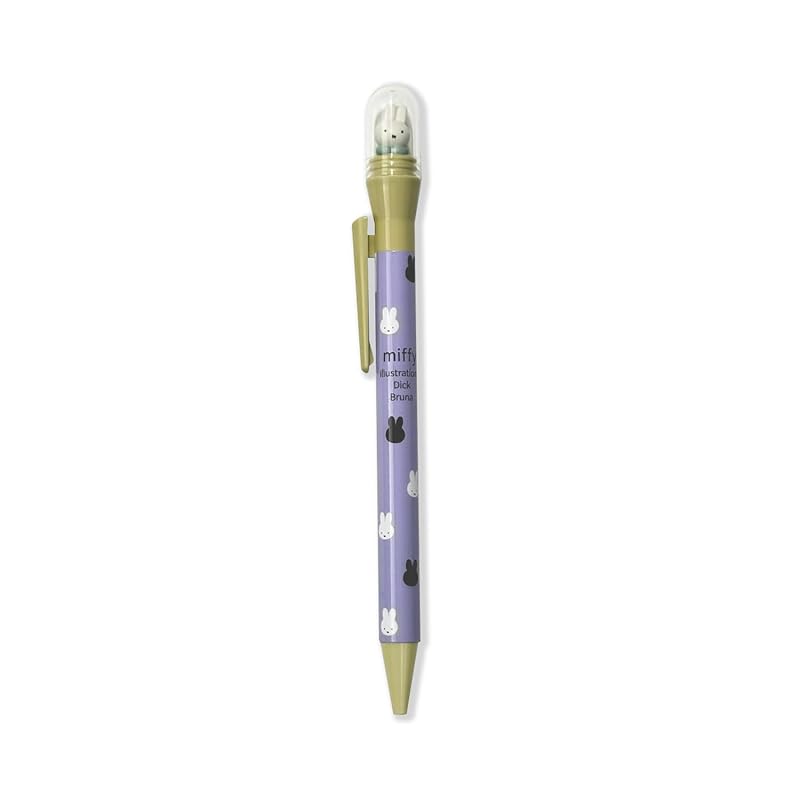 

square miffy oil ballpoint pen 0.7 Kururin ballpoint pen yellow BS24-20