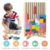 Wooden Russian Blocks 3D Puzzle,Brain Teaser & STEM Educational Toy for Boys & Girls