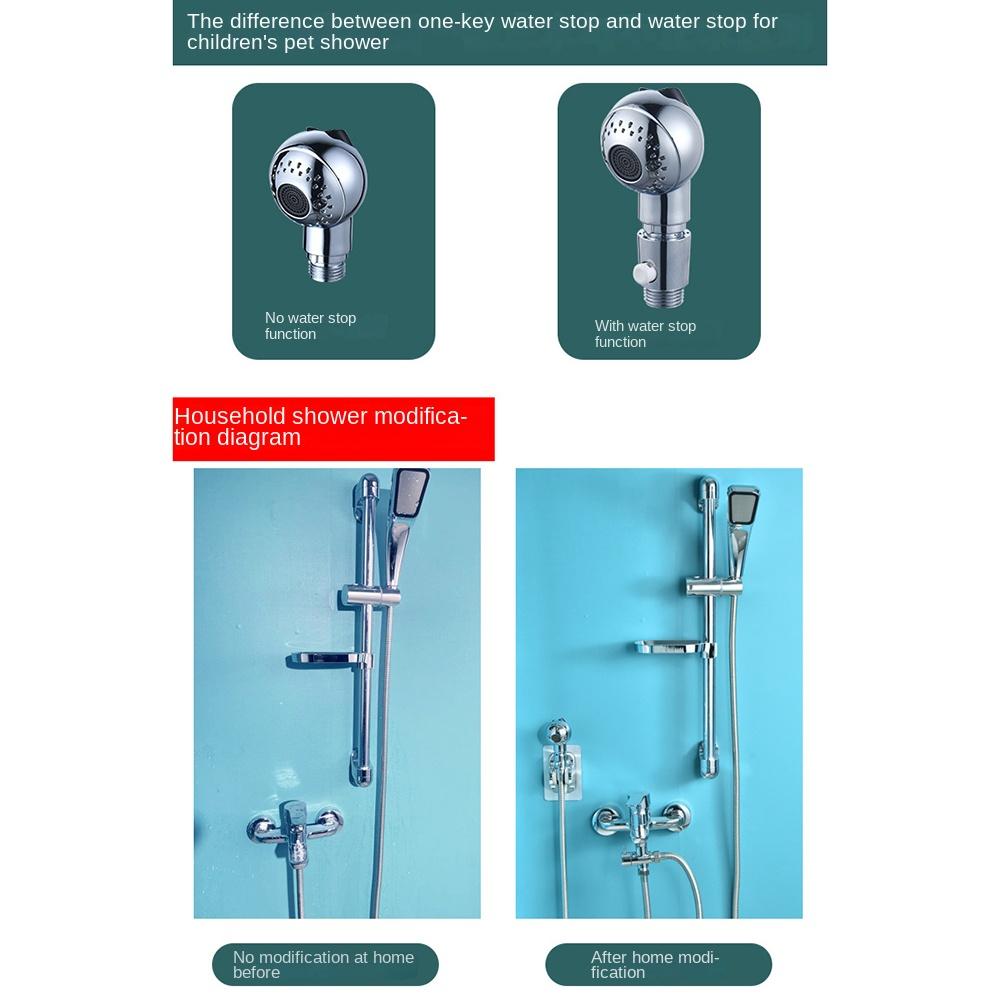 Water Saving Baby Bath Shower Head Adjustable Children's Washing Sprinkler  Washing Clean